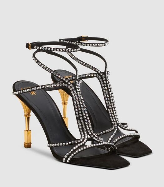 summer 2023 perfect moneta sandals shoes women crystal strappy cross calf suede golden engraved heel party wedding pumps gladiator sandalias, Black
summer 2023 perfect moneta sandals shoes women crystal strappy cross calf suede golden engraved heel party wedding pumps gladiator sandalias, Black