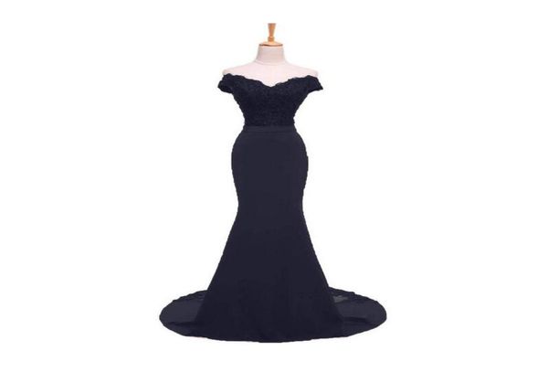 new real picture mermaid evening dress 2022 beaded slim satin long prom dresses with appliques off shoulder engagement guest dress5515953, Black
new real picture mermaid evening dress 2022 beaded slim satin long prom dresses with appliques off shoulder engagement guest dress5515953, Black