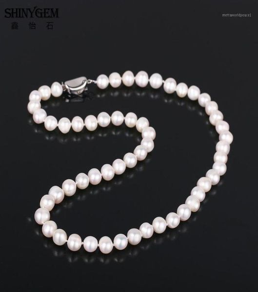 shinygem natural 79mm freashwater pearl chocker near round white pearl women necklaces classic wedding jewelry elegant necklace18129855, Golden;silver
shinygem natural 79mm freashwater pearl chocker near round white pearl women necklaces classic wedding jewelry elegant necklace18129855, Golden;silver