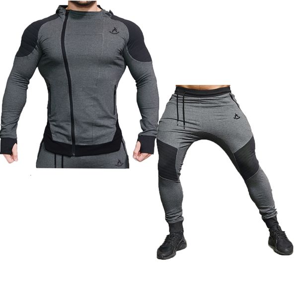 men's tracksuits man sportswear autumn men's set gym suits sports suits hoodies trousers high-quality 2-piece sets of male cotton, Gray
men's tracksuits man sportswear autumn men's set gym suits sports suits hoodies trousers high-quality 2-piece sets of male cotton, Gray