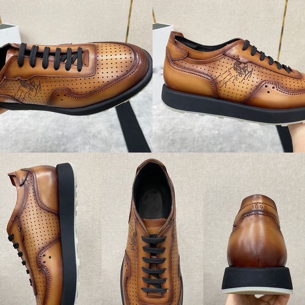 2023 spring/summer new sports shoes lightweight track leather perforated inner calf leather retro breathable casual shoes, Black
2023 spring/summer new sports shoes lightweight track leather perforated inner calf leather retro breathable casual shoes, Black