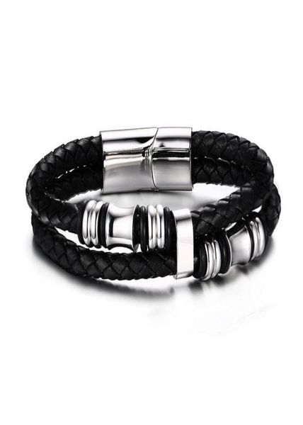 316l stainless steel braided leather bracelet bangle mens casual leather bracelet3905929, Golden;silver
316l stainless steel braided leather bracelet bangle mens casual leather bracelet3905929, Golden;silver