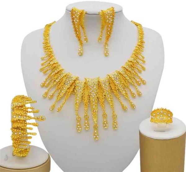 ethiopia 24k gold color dubai jewelry women african party wedding gifts necklace earrings bracelet ring jewellery sets5486497, Black
ethiopia 24k gold color dubai jewelry women african party wedding gifts necklace earrings bracelet ring jewellery sets5486497, Black