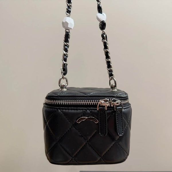 flap mini women cosmetic bag diamond lattice leather quilted silver hardware crossbody shoulder bag adjustable chain luxury handbag card hol
flap mini women cosmetic bag diamond lattice leather quilted silver hardware crossbody shoulder bag adjustable chain luxury handbag card hol