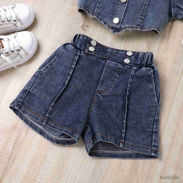 clothing sets stylish denim suit for girls r230718, White
clothing sets stylish denim suit for girls r230718, White