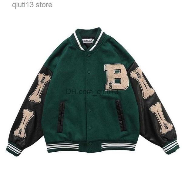 men's jackets 2021 new winter hip hop furry bone patchwork color block jackets mens harajuku streetwear bomber jacket men baseball coat, Black;brown
men's jackets 2021 new winter hip hop furry bone patchwork color block jackets mens harajuku streetwear bomber jacket men baseball coat, Black;brown