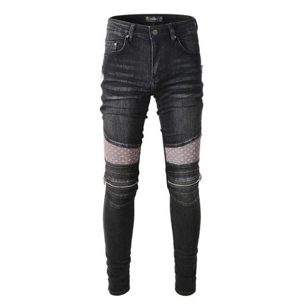 20ss mens designer jeans distressed ripped biker slim fit motorcycle denim for men s fashion jean mans pants pour homm6044946, Blue
20ss mens designer jeans distressed ripped biker slim fit motorcycle denim for men s fashion jean mans pants pour homm6044946, Blue