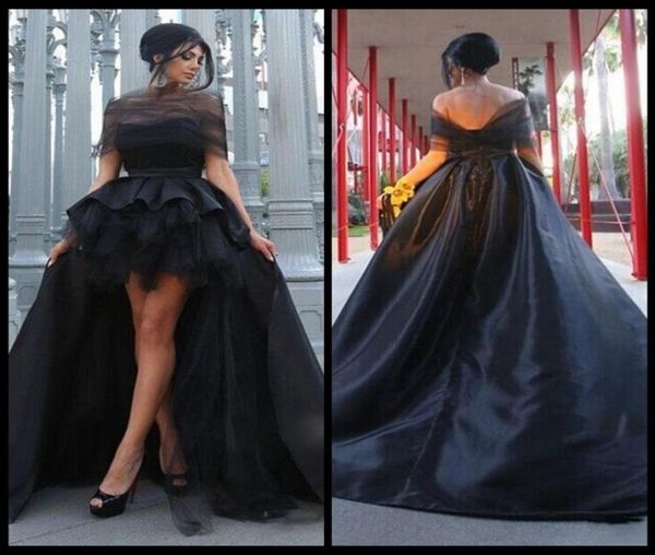 black high low prom dresses for mother tulle elastic satin backless formal evening dresses party dresses2080055
black high low prom dresses for mother tulle elastic satin backless formal evening dresses party dresses2080055