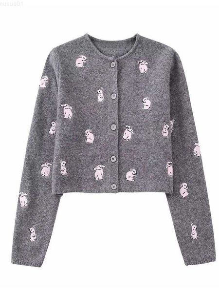 women's sweaters traf rabbit cardigan women jacquard cropped sweaters for women long sleeve knit cardigans sweater woman winter 2023 je, White;black
women's sweaters traf rabbit cardigan women jacquard cropped sweaters for women long sleeve knit cardigans sweater woman winter 2023 je, White;black
