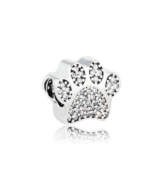 authentic 925 sterling silver bear paw sole bead charm with clear cz fit original bracelet diy jewelry making wholesale4923839, Black
authentic 925 sterling silver bear paw sole bead charm with clear cz fit original bracelet diy jewelry making wholesale4923839, Black
