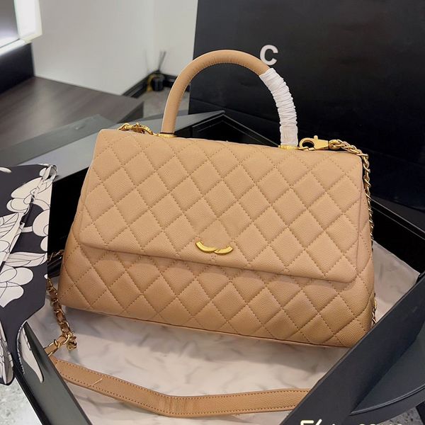 women designer jumbo co handle flap bag caviar leather gold metal hardware matelasse chain large capacity portable tote crossbody shoulder h
women designer jumbo co handle flap bag caviar leather gold metal hardware matelasse chain large capacity portable tote crossbody shoulder h