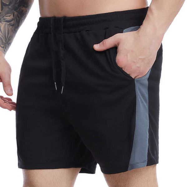 men's shorts man gym training shorts short pants trend designer man shorts beach running, White;black
men's shorts man gym training shorts short pants trend designer man shorts beach running, White;black