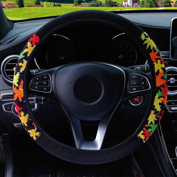 steering wheel covers 37-38cm car steering wheel covers elastic maple leaf pattern anti-slip universal auto interior accessories car styling
steering wheel covers 37-38cm car steering wheel covers elastic maple leaf pattern anti-slip universal auto interior accessories car styling
