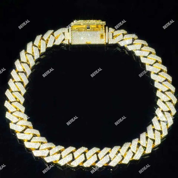 20mm 10k 14k solid gold cuban necklace fast delivery polish symmetry moissanite diamond wholesale cuban link chain, Silver
20mm 10k 14k solid gold cuban necklace fast delivery polish symmetry moissanite diamond wholesale cuban link chain, Silver