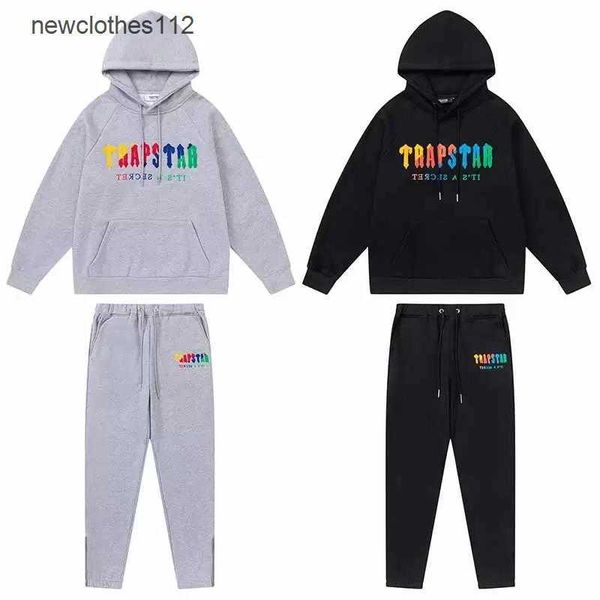 hoodie trapstar full tracksuit rainbow towel embroidery decoding hooded sportswear men and women sportswear suit zipper trousers size xl, Gray
hoodie trapstar full tracksuit rainbow towel embroidery decoding hooded sportswear men and women sportswear suit zipper trousers size xl, Gray