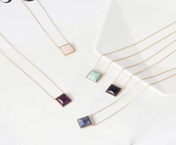 multicolor agate healing gold link chain pendant necklace natural stone amethyst charms for women jewelry9079137, Silver
multicolor agate healing gold link chain pendant necklace natural stone amethyst charms for women jewelry9079137, Silver