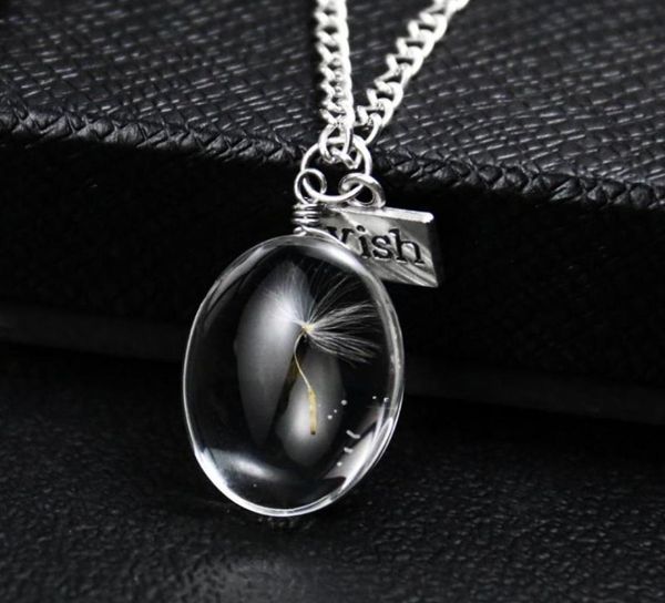 natural dandelion oval round crystal glass pendant handmade dried flowers necklace permanent preservation chains jewelry women nec7764600, Silver
natural dandelion oval round crystal glass pendant handmade dried flowers necklace permanent preservation chains jewelry women nec7764600, Silver