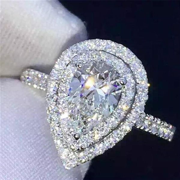 water drop promise 925 sterling silver engagement ring pear cut diamond wedding band rings for women jewelry260r, Slivery;golden
water drop promise 925 sterling silver engagement ring pear cut diamond wedding band rings for women jewelry260r, Slivery;golden