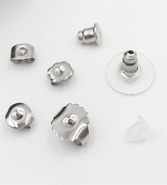 100pcs 12x6mm silver color stainless steel jewelry accessories earring back plug settings base ear studs back diy making findings9488266, White
100pcs 12x6mm silver color stainless steel jewelry accessories earring back plug settings base ear studs back diy making findings9488266, White