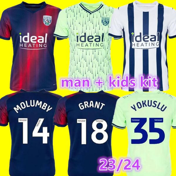 23 24 west bromwich soccer jerseys livermore diang brunt albion football shirt 2023 24 home away robson-kanu phillips men kids kit sets unif, Black;yellow
23 24 west bromwich soccer jerseys livermore diang brunt albion football shirt 2023 24 home away robson-kanu phillips men kids kit sets unif, Black;yellow