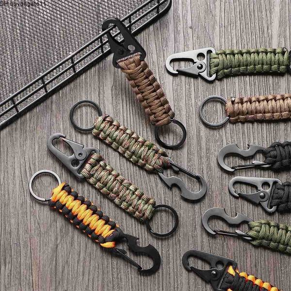 zbal keychains lanyards 1pc paracord keychain braided outdoor survival kit keyring for men utility climb camping emergency carabiner hook co, Silver
zbal keychains lanyards 1pc paracord keychain braided outdoor survival kit keyring for men utility climb camping emergency carabiner hook co, Silver