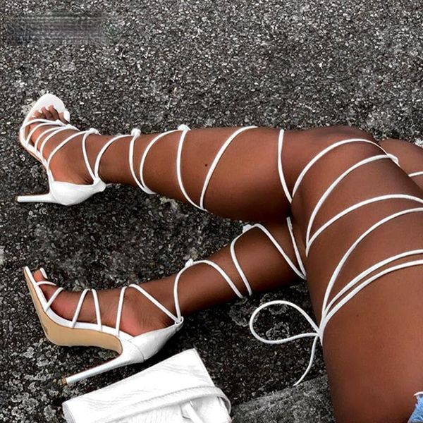 sandal s knee length high heeled gladiator open toe cross lace lace up high heel fashionable roman hollow shoes 230718, Black
sandal s knee length high heeled gladiator open toe cross lace lace up high heel fashionable roman hollow shoes 230718, Black