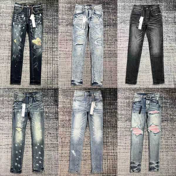 men black jean designer denim pants fashions streetwear high-end washed and whitewashed process fine workmanship mens casual purple jeans de, Blue
men black jean designer denim pants fashions streetwear high-end washed and whitewashed process fine workmanship mens casual purple jeans de, Blue