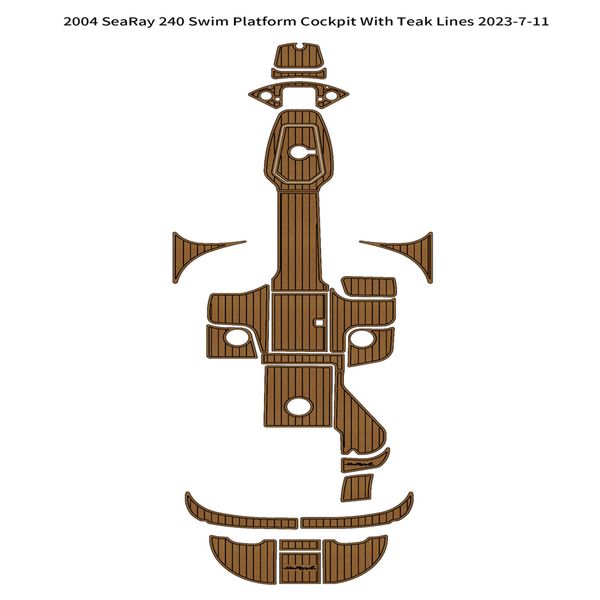 2004 sea ray 240 swim platform cockpit pad boat eva foam teak deck floor mat
2004 sea ray 240 swim platform cockpit pad boat eva foam teak deck floor mat