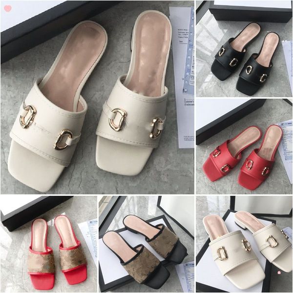 designer women sandals low heel slippers fashion metal buckles solid leather/printed canvas summer slides flip flops womens commuting sandal, Black
designer women sandals low heel slippers fashion metal buckles solid leather/printed canvas summer slides flip flops womens commuting sandal, Black