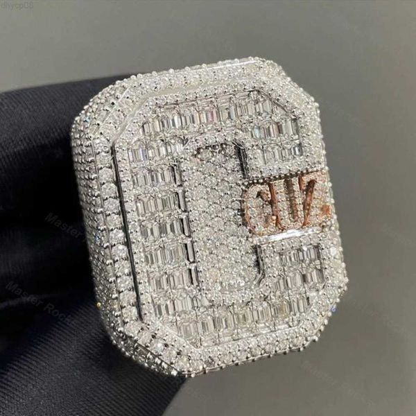 designer jewelry custom diamond hip hop rings men iced out championship ring 925 sterling silver moissanite baguette letter ring
designer jewelry custom diamond hip hop rings men iced out championship ring 925 sterling silver moissanite baguette letter ring
