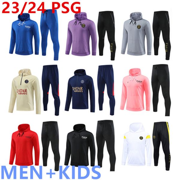 23 24 psgs jordam paris tracksuit hoodie survetement 2023 2024 psgs kids men chandal futbol training suit football jacket soccer set men kid, Black
23 24 psgs jordam paris tracksuit hoodie survetement 2023 2024 psgs kids men chandal futbol training suit football jacket soccer set men kid, Black