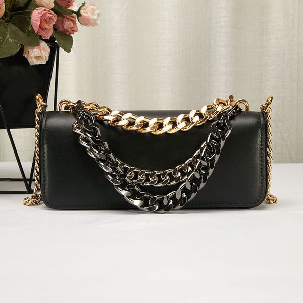 thick chain crossbody shoulder sling bag genuine leather handbag purse shopping wallet women underarm bags ladies handbags metal letters pou
thick chain crossbody shoulder sling bag genuine leather handbag purse shopping wallet women underarm bags ladies handbags metal letters pou