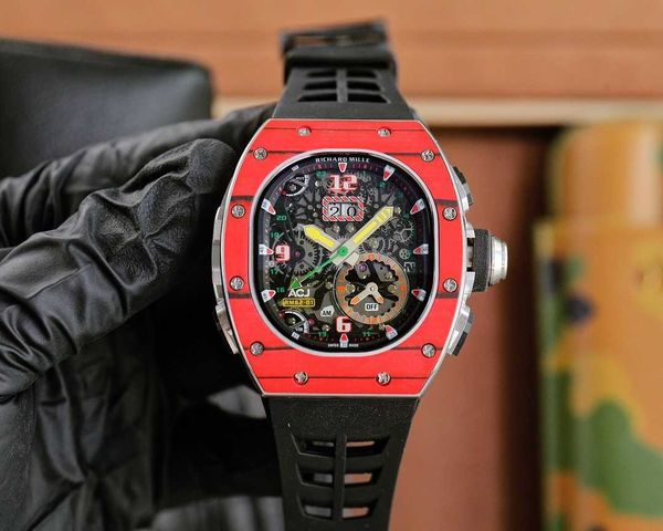 designer fantasic men wrist watches superb rm62-01 watch ab85 fully automatic mechanical movement sapphire mirror ntpt carbon fiber case wit, Slivery;brown
designer fantasic men wrist watches superb rm62-01 watch ab85 fully automatic mechanical movement sapphire mirror ntpt carbon fiber case wit, Slivery;brown