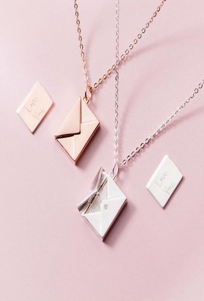 fashion 18k gold plated stainless steel pendant little message envelope chain necklace for girl4923119, Silver
fashion 18k gold plated stainless steel pendant little message envelope chain necklace for girl4923119, Silver