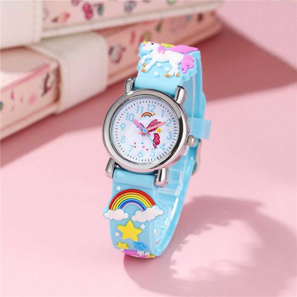 casual cute kids watch kawaii cartoon 3d unicorn pink silicone girl arabic numerals quartz wristwatch children's relojes bracelet xrwb, Slivery;golden
casual cute kids watch kawaii cartoon 3d unicorn pink silicone girl arabic numerals quartz wristwatch children's relojes bracelet xrwb, Slivery;golden