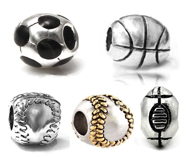 fits pandora bracelets 20pcs world cup football basketball rugby charm bead fit pandora charms bracelet beads for 925 sterling sil4141494, Black
fits pandora bracelets 20pcs world cup football basketball rugby charm bead fit pandora charms bracelet beads for 925 sterling sil4141494, Black