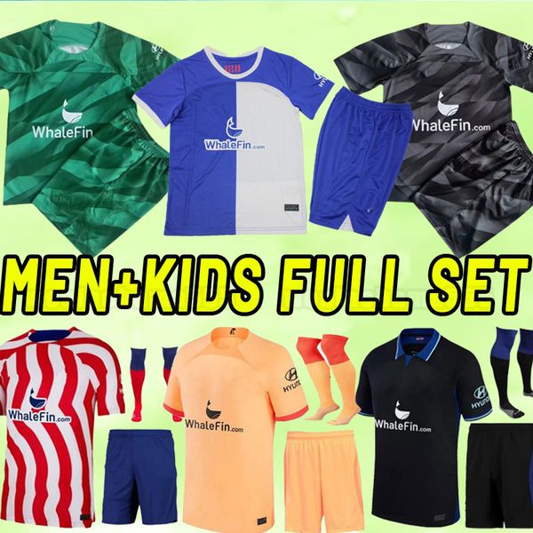 full set soccer jerseys 23 24 joao felix 2023 2024 m. llorente correa football shirts uniforms griezmann r. de paul cunha carrasco atletico, Black;yellow
full set soccer jerseys 23 24 joao felix 2023 2024 m. llorente correa football shirts uniforms griezmann r. de paul cunha carrasco atletico, Black;yellow