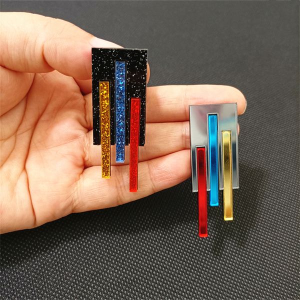 origina vintage stripes glitter mirror stud earring for women acrylic jewelry retro accessories, Golden;silver
origina vintage stripes glitter mirror stud earring for women acrylic jewelry retro accessories, Golden;silver