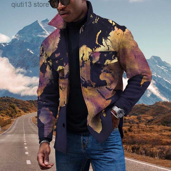 men's jackets 2022 autumn winter new fashion men clothes map printing men's jackets lapel button leisure coat retro windbreaker ov, Black;brown
men's jackets 2022 autumn winter new fashion men clothes map printing men's jackets lapel button leisure coat retro windbreaker ov, Black;brown