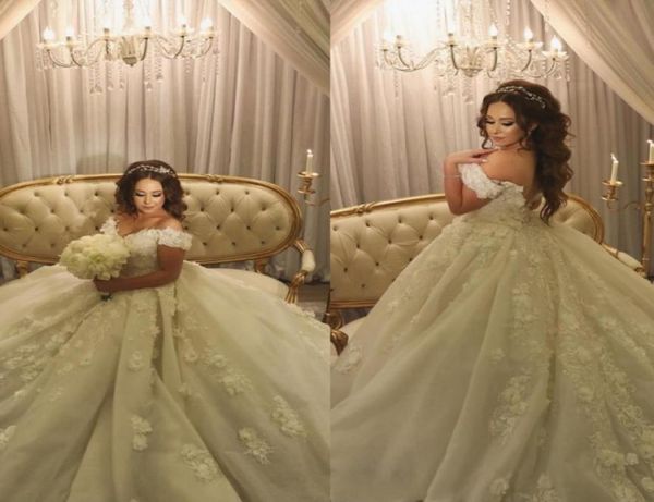 lace wedding gowns with 3d flowers off the shoulder wedding dresses 2018 plus size ball gown robe de mariee3399722, White
lace wedding gowns with 3d flowers off the shoulder wedding dresses 2018 plus size ball gown robe de mariee3399722, White