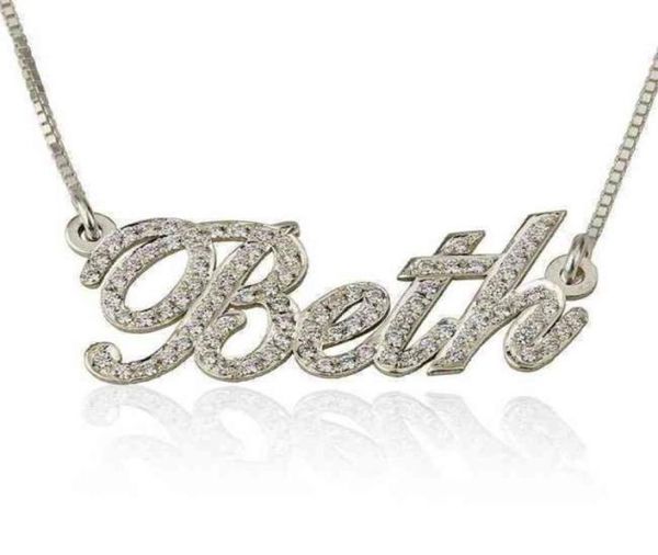925 sterling sier personalized jewelry name plate pendant gold diamond initial choker necklace22852663427315, Silver
925 sterling sier personalized jewelry name plate pendant gold diamond initial choker necklace22852663427315, Silver