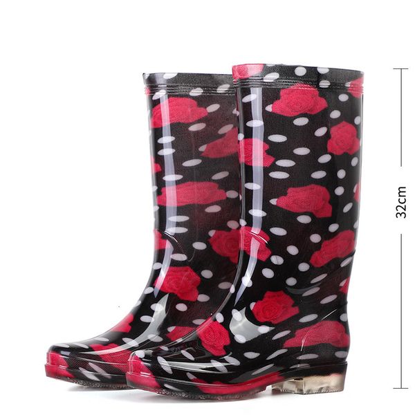 rain boots floral print luxury designer women rubber shoes waterproof work nonslip garden galoshes for woman botas de caza pvc 230718, Black;red
rain boots floral print luxury designer women rubber shoes waterproof work nonslip garden galoshes for woman botas de caza pvc 230718, Black;red