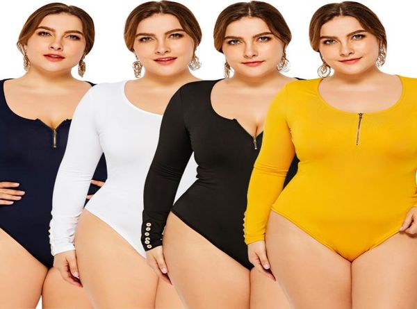 plus size 3xl 4xl 5xl 6xl women zipper jumpsuit rompers lady o neck long sleeve bodycon bodysuit slim fit leotard body 5777007, Black;white
plus size 3xl 4xl 5xl 6xl women zipper jumpsuit rompers lady o neck long sleeve bodycon bodysuit slim fit leotard body 5777007, Black;white
