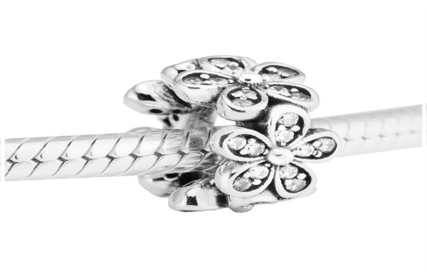 dazzling daisies spacer charms beads authentic 925 sterling silver jewelry flower bead for european women gift diy brand bracelets6060608, Black
dazzling daisies spacer charms beads authentic 925 sterling silver jewelry flower bead for european women gift diy brand bracelets6060608, Black