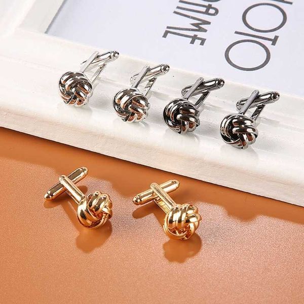 cuff links men alloy knot cufflink studs classic round shirt cuff buttons jewelry gift hkd230718, Silver
cuff links men alloy knot cufflink studs classic round shirt cuff buttons jewelry gift hkd230718, Silver