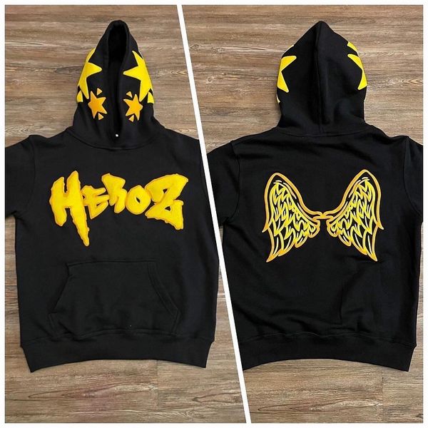 women's hoodies sweatshirts hoodie 3d letter wings foam loose pullover women high street hiphop clothing retro oversized sweatshirt har, Black
women's hoodies sweatshirts hoodie 3d letter wings foam loose pullover women high street hiphop clothing retro oversized sweatshirt har, Black