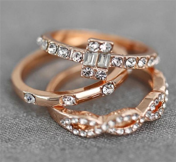wedding rings jewelry new style round diamond rings for women 3 pieces drop 6147814, Silver
wedding rings jewelry new style round diamond rings for women 3 pieces drop 6147814, Silver