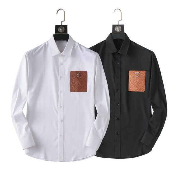 2023 luxury designer men's shirts fashion casual business social and cocktail shirt brand spring autumn slimming the most fashionable c, White;black
2023 luxury designer men's shirts fashion casual business social and cocktail shirt brand spring autumn slimming the most fashionable c, White;black