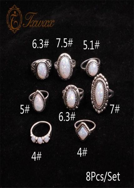design vintage opal knuckle rings set for women geometric pattern flower party bohemian jewelry 8 pcs set band4774424, Silver
design vintage opal knuckle rings set for women geometric pattern flower party bohemian jewelry 8 pcs set band4774424, Silver