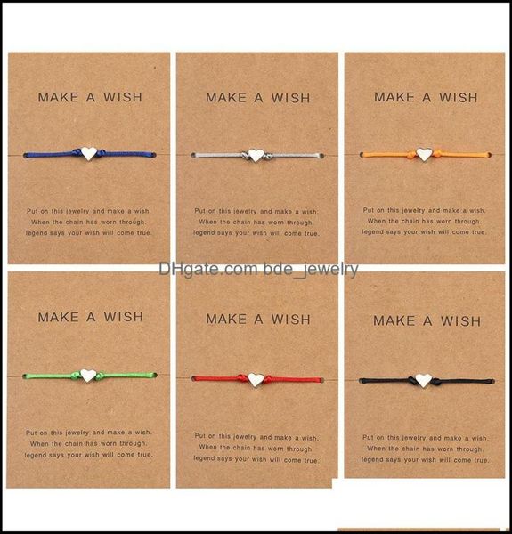 charm bracelets jewelry stainless steel love heart make a wish card for women men handmade string rope wrap bangle fashion friends4687481, Golden;silver
charm bracelets jewelry stainless steel love heart make a wish card for women men handmade string rope wrap bangle fashion friends4687481, Golden;silver